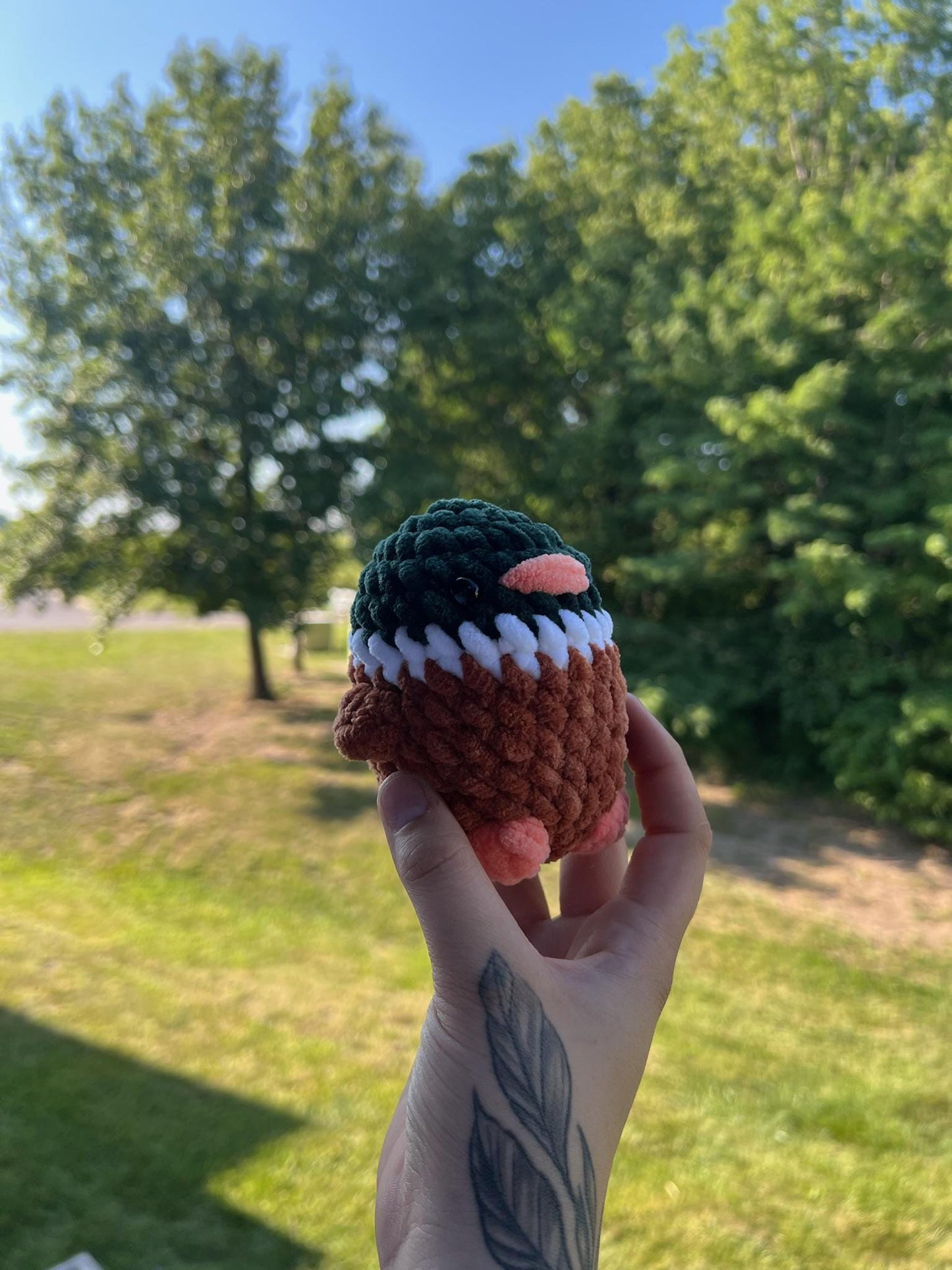 Crochet Mallard Duck