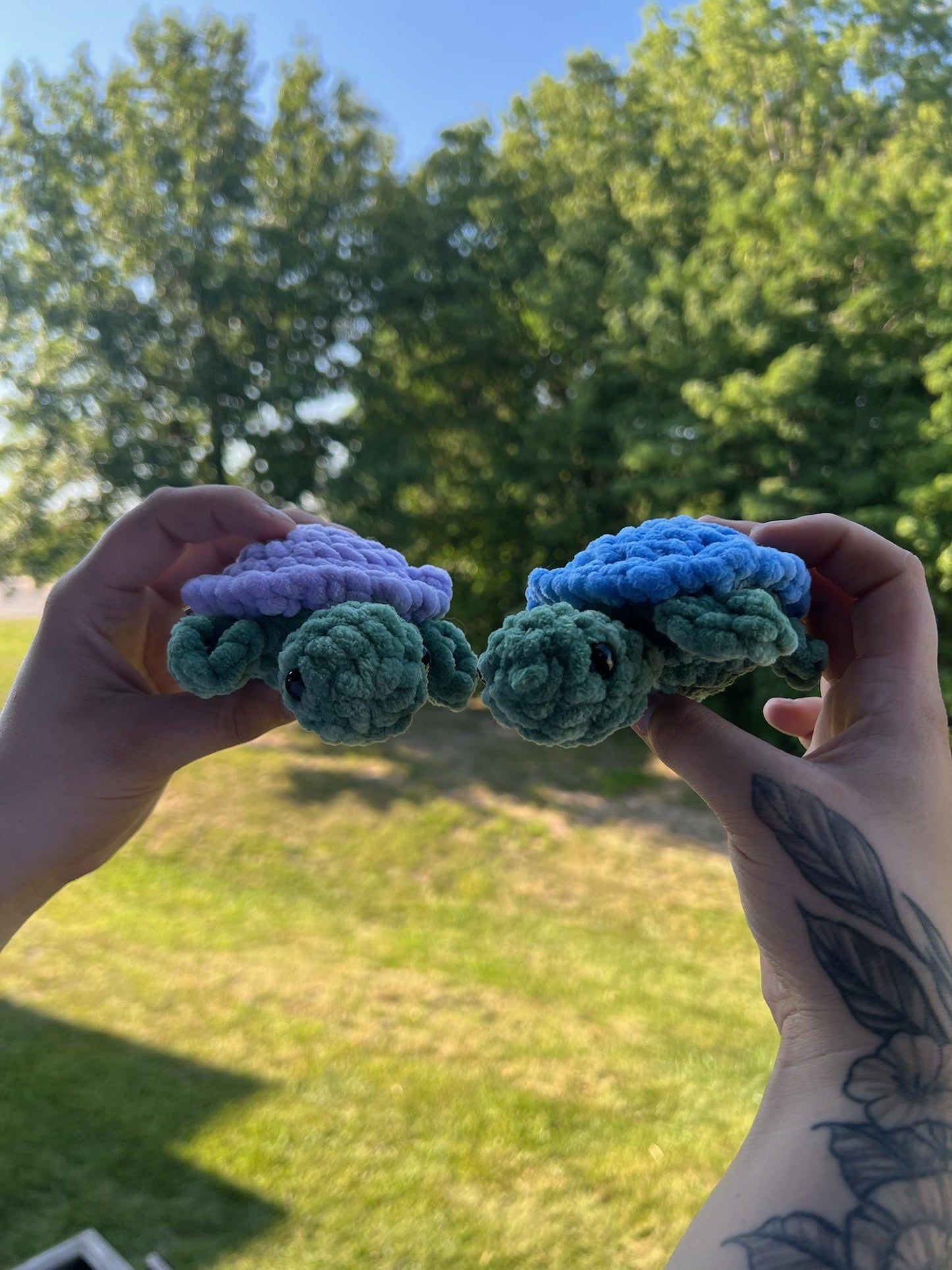 Crochet Mini Turtle