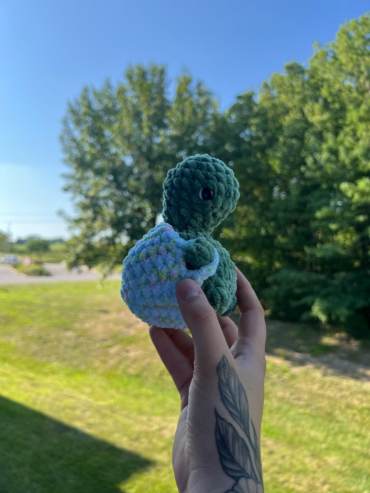 Crochet Butt Turtle