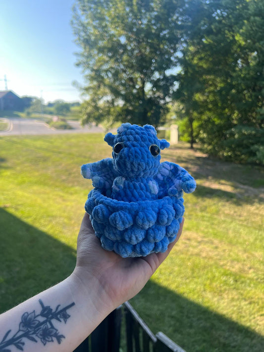 Crochet Hatching Dragon