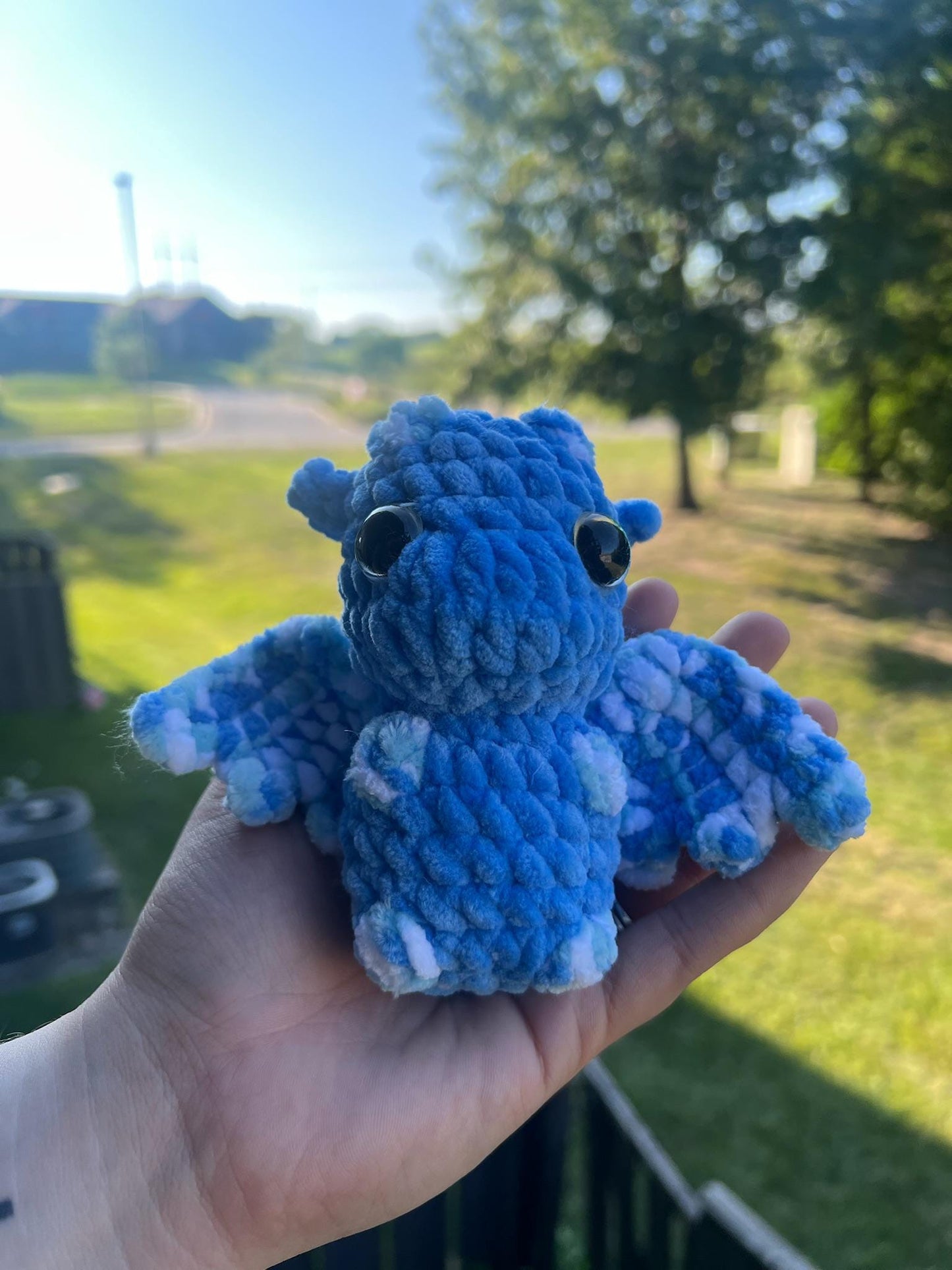 Crochet Hatching Dragon