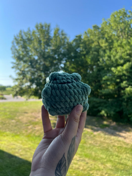 Crochet Butt Frog