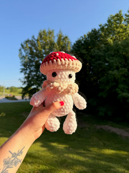 Crochet Mushroom Boy