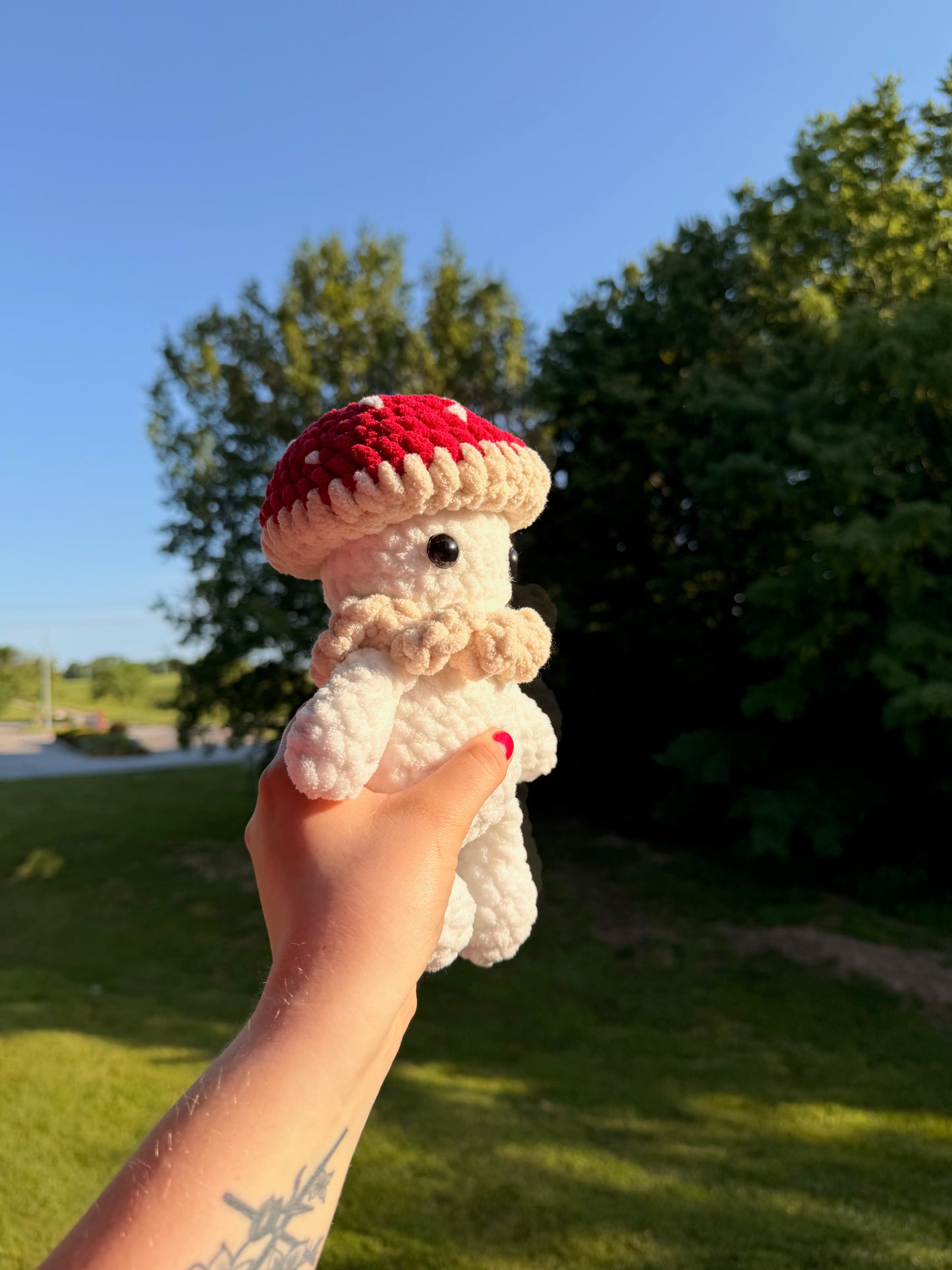 Crochet Mushroom Boy