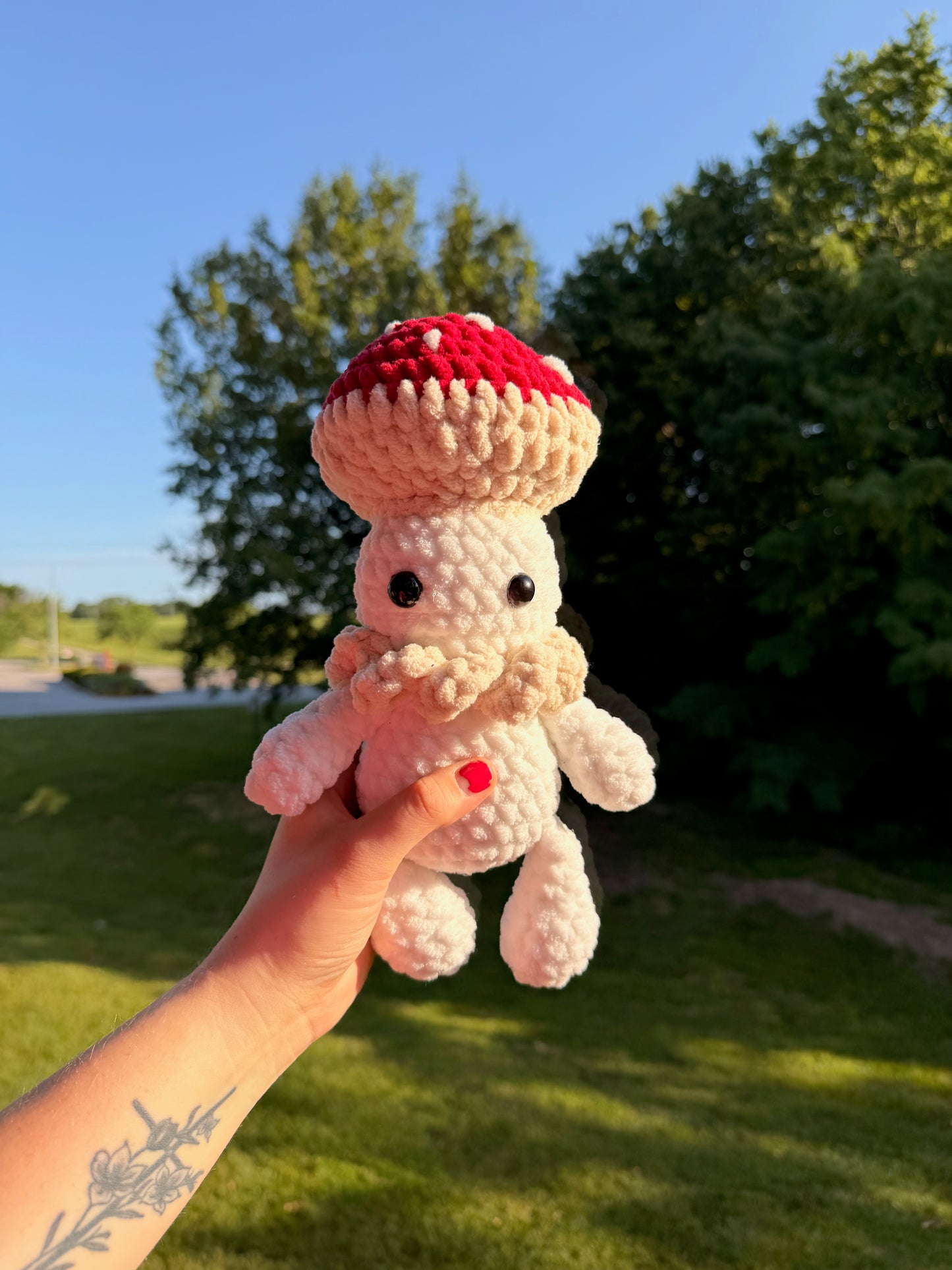 Crochet Mushroom Boy