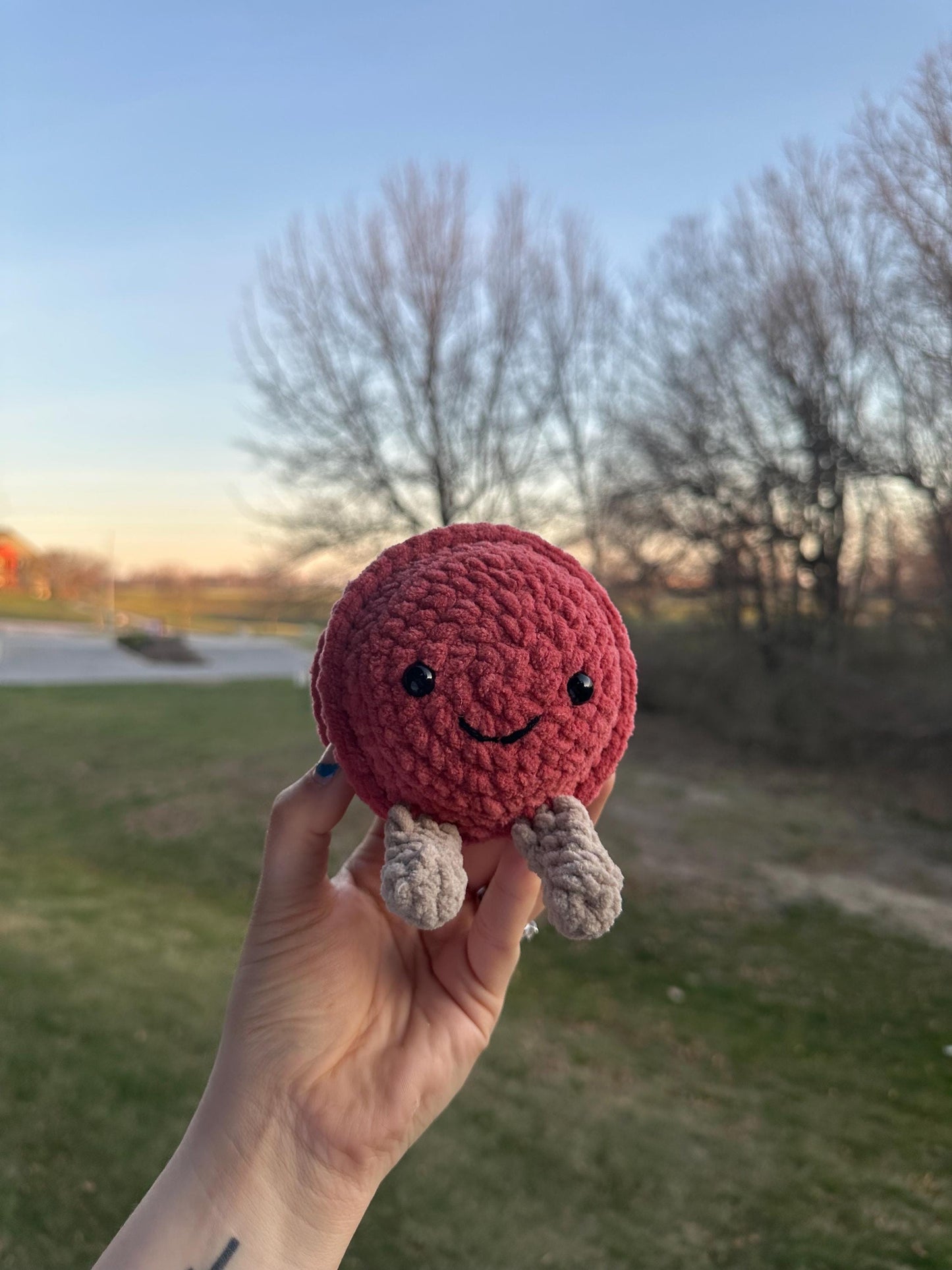 Crochet Macaron
