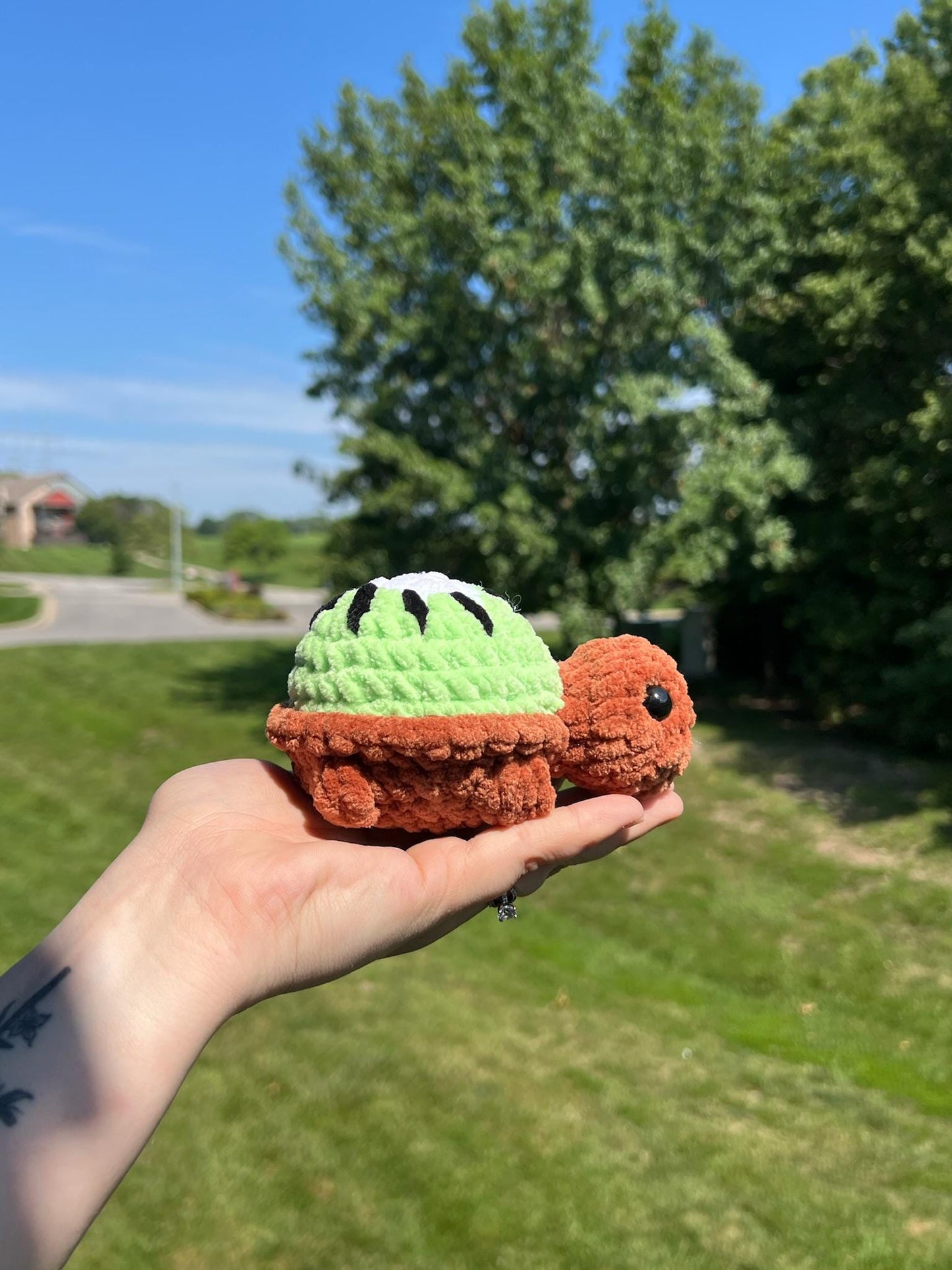 Crochet Fruit Turtles